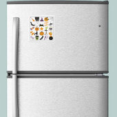 Halloween Bingo Card Magnet