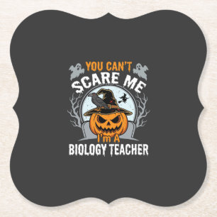 Halloween-Biologie-Lehrer, du kannst mich nicht er Untersetzer