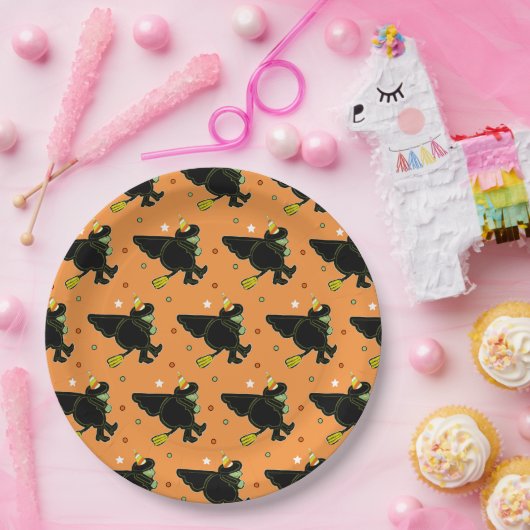 Halloween Birthday Pappteller (Party)
