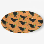 Halloween Birthday Pappteller (Schrägansicht)