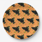 Halloween Birthday Pappteller (Vorderseite)