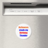 Halloween Birthday Thunder Magnet (In Situ (Geschirrspüler))