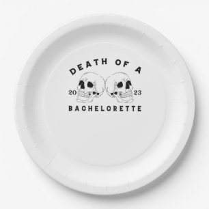 Halloween bis zum Tod tu uns Party Tod eines Bache Pappteller