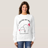 Halloween bist du mein Boo Sweatshirt (Vorne ganz)