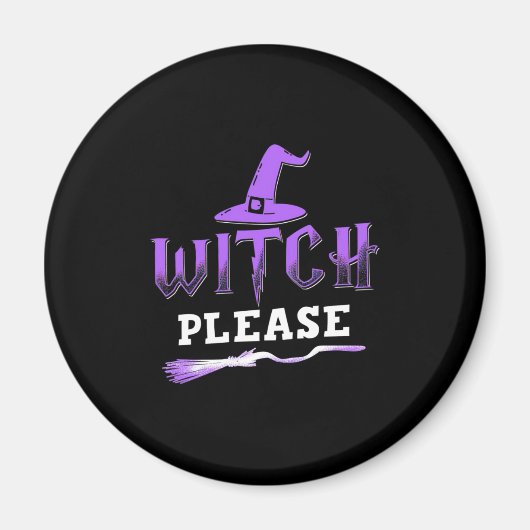 Halloween bitte magnet (Vorne)