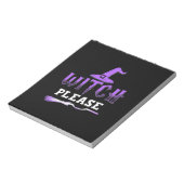 Halloween bitte notizblock (Rotiert)