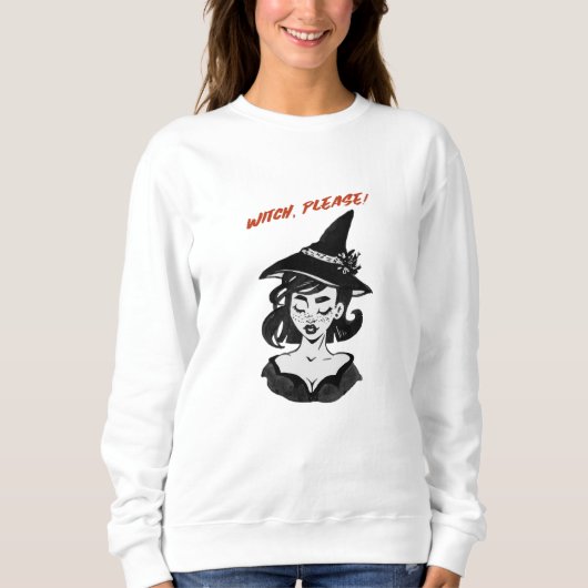 Halloween, bitte! sweatshirt (Vorderseite)