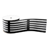 Halloween Black and White Stribbon Ripsband (Spule)
