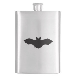 Halloween Black Bat Flask Flachmann