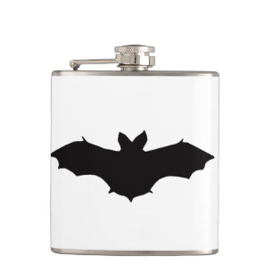 Halloween Black Bat Flask Flachmann