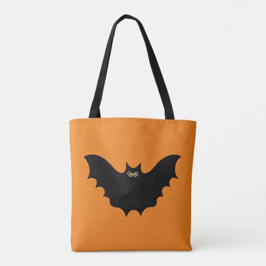 Halloween Black Bat Tasche (Rückseite)