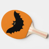 Halloween Black Bat Tischtennis Schläger (Seitenansicht)