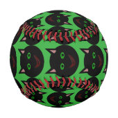 Halloween Black Cat Baseball (Rückseite)