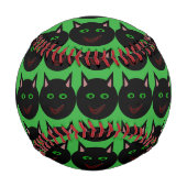 Halloween Black Cat Baseball (Vorderseite)