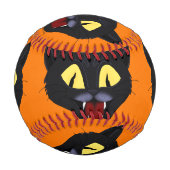 Halloween Black Cat Baseball (Vorderseite)