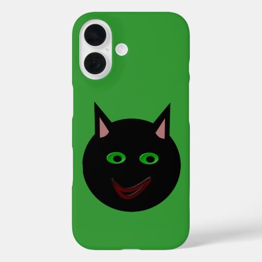 Halloween Black Cat Case-Mate iPhone Hülle (Rückseite)