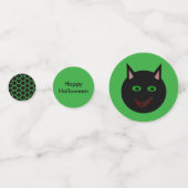 Halloween Black Cat Custom Table Confetti Konfetti (Rückseiten)