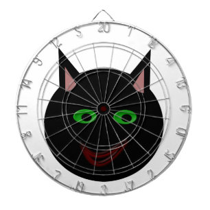 Halloween Black Cat Dart Board Dartscheibe