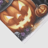 Halloween Black Cat Decoupage Tissue Paper Seidenpapier (Detail)