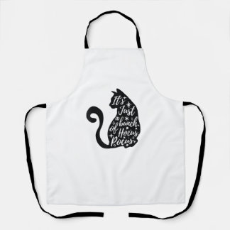 Halloween Black Cat Es ist nur ein Haufen Hokuspok Schürze