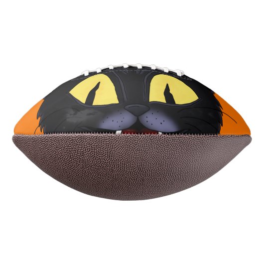 Halloween Black Cat Football (Gedreht 90)