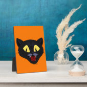Halloween Black Cat Fotoplatte (Seite)