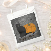 Halloween Black Cat Geschenktütchen (Ausgeschnitten)