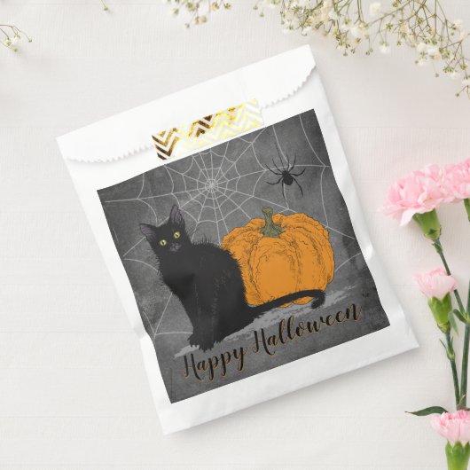 Halloween Black Cat Geschenktütchen (Versiegelt)