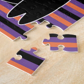 Halloween Black Cat Hexenhutengestelle Puzzle (Seite)