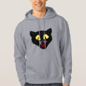 Halloween Black Cat Hoodie (Vorderseite)