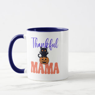 Halloween Black Cat Horror   Spooky Pumpkin Cat Tasse