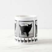 Halloween Black Cat Kaffeetasse (Mittel)