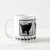 Halloween Black Cat Kaffeetasse (Links)