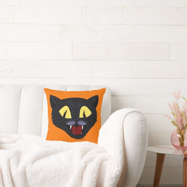 Halloween Black Cat Kissen (Liege)