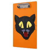 Halloween Black Cat Klemmbrett (Links)