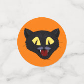 Halloween Black Cat Konfetti (Klein Vorderseite)