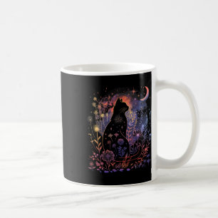 Halloween Black Cat Kostüm Mystical Cat Lover Wom Kaffeetasse