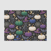 Halloween Black Cat Luxury Seidenpapier (Vorderseite)