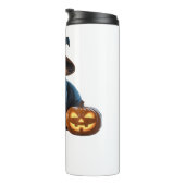 Halloween Black Cat Magic Classic T - Shirt Thermosbecher (Nach rechts gedreht)