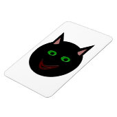Halloween Black Cat Magnet (Linke Seite)
