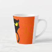 Halloween Black Cat Milchtasse (Rechts)
