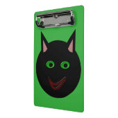 Halloween Black Cat Mini Clipboard Klemmbrett (Gewinkelt2)