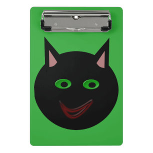 Halloween Black Cat Mini Clipboard Klemmbrett