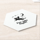 Halloween Black Cat mit Bat Wings Graphic Classic Untersetzer (angewinkelt)