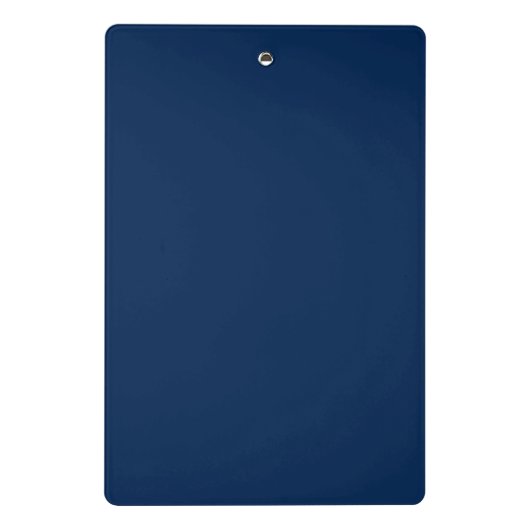 Halloween Black Cat Moonlit Silhouette Mini Klemmbrett (Rückseite)