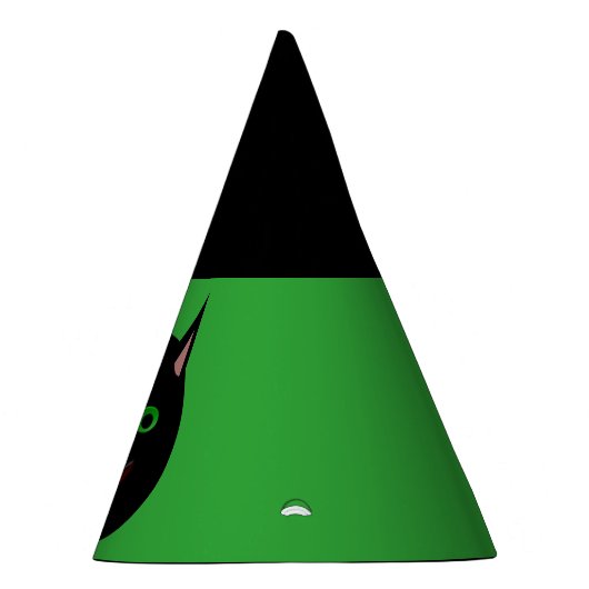 Halloween Black Cat Party Partyhütchen (Rechts)