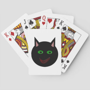 Halloween Black Cat Playing Cards Spielkarten