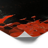 Halloween Black Cat Poster (Ecke)