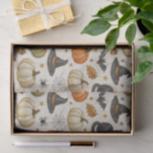 Halloween Black Cat Pumpkins Seidenpapier (Geschenk)