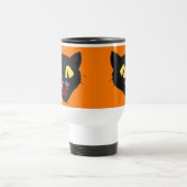 Halloween Black Cat Reisebecher (Mittel)